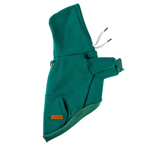 Elevate Your Pet's Style with the Simple Hooded Pet Sweater