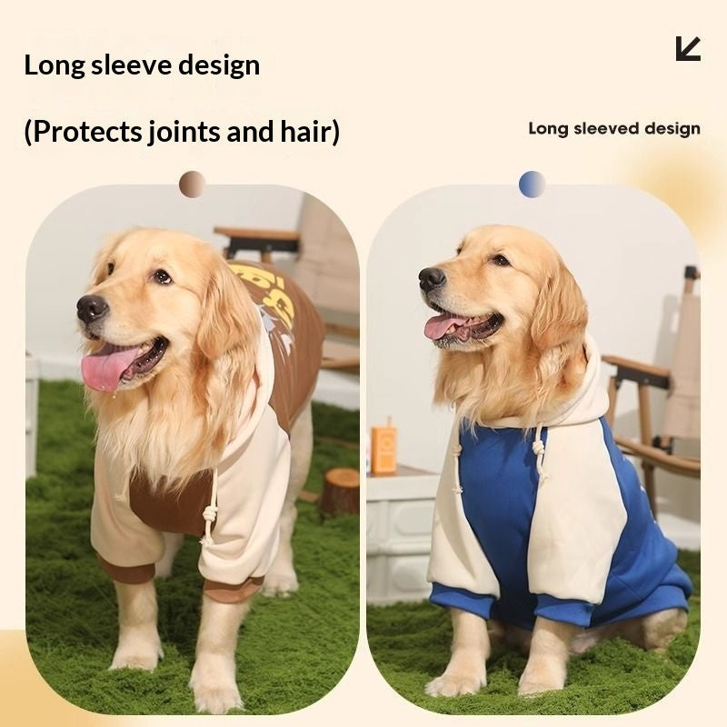 Keep Your Furry Friend Cozy with the Large Pet Knit Sweater