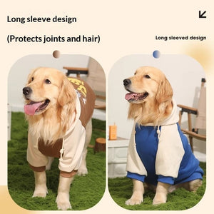 Keep Your Furry Friend Cozy with the Large Pet Knit Sweater