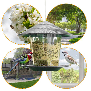 Enhance Your Garden with Our Outdoor Garden Hanging Metal Bird Feeder